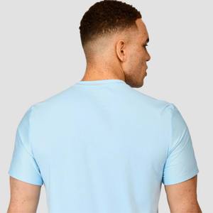 Camiseta Premium de Nylon Spandex para hombre con diseño ajustado y tela de alto rendimiento para sesiones de entrenamiento - Product Image 3