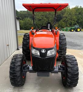 Livraison gratuite Kubota MX6000 tracteur agricole avec chargeur à fixation rapide et godet 777hrs 4WD 62HP moteur Diesel 540 PTO 3 points d'attelage - Product Image 1