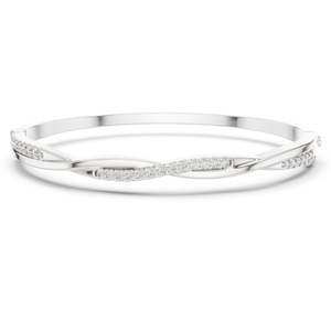 Pulsera de Boda de Oro Amarillo de 14K con Diamante Redondo Cultivado en Laboratorio para Mujer, Regalo de Aniversario Nupcial Certificado de Lujo, Elegante - Product Image 4