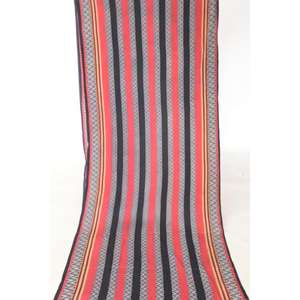 Indian Vintage Boho Floral Saree 5 yardas tela de seda viscosa impresa para DIY costura acolchado Patchwork confección para niñas - Product Image 3