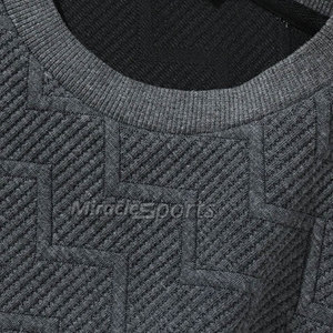 Sweat-shirt pour hommes le plus vendu Couleur personnalisée Nouveau design Basics Sweatshirts pour hommes en coton mélangé - Product Image 3