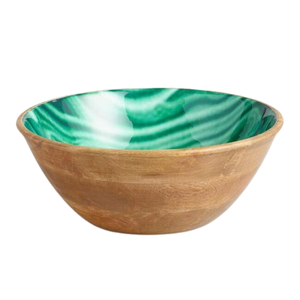 Grossiste de bol à salade en bois Bol de service fait à la main d'excellente qualité Bol à soupe en bois de taille personnalisée très vendu - Product Image 3
