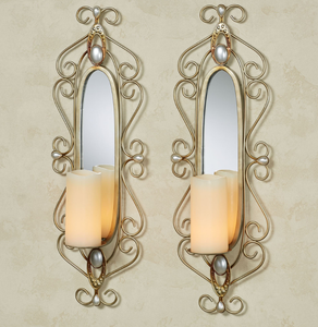 Aplique de Pared de Hierro de Estilo Rústico de Fabricante Confiable para Decoración del Hogar Natural que Mejora el Interior con una Apariencia Cálida de Hierro - Product Image 1