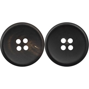 Natural Wholesale Buffalo Horn Finished Button Blank for Clothing Accessories High Quality - Product Image 1
