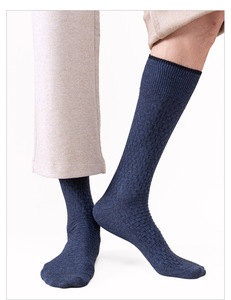 Calcetines de Algodón Peinado para Hombre, Estilo Waffle, Talla Grande, Verano, Alta Calidad, Venta al Por Mayor de Fábrica OEM - Product Image 3