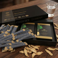 Poudre d'extrait de racine de ginseng coréen entier de qualité supérieure, 6,5 fois plus de saponines Rg3, lyophilisé, cultivé par SmartFarm, CAN