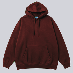 Sudadera con Capucha Oversize para Hombre, de Poliéster/Algodón, Estilo Urbano, Hombros Caídos, Ecológica y de Secado Rápido - Product Image 1