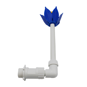 น้ำพุรูปดอกบัว MORRU ทนทาน ทันสมัย ปรับระดับการไหลของน้ำได้ ประสิทธิภาพสูง เป็นมิตรกับสิ่งแวดล้อม ผลิตจากวัสดุ ABS สำหรับทำความสะอาดสระน้ำบนพื้นดิน - Product Image 1