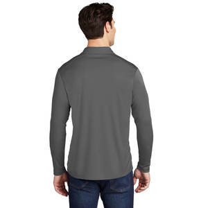 Camisas deportivas de manga larga para hombre, camiseta de golf de entrenamiento con cuello personalizado - Product Image 2