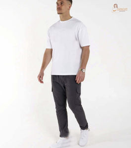 กางเกงคาร์โก้ผู้ชายผ้าโพลีเอสเตอร์มีสไตล์ที่ดีที่สุดพร้อมวัสดุระบายอากาศและสวมใส่สบายตลอดทั้งวัน - Product Image 2