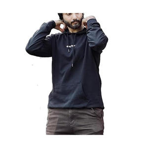 Sweat à capuche en molleton 100% coton lourd pour homme Vêtement d'hiver confortable avec impression numérique Service OEM écologique - Product Image 2