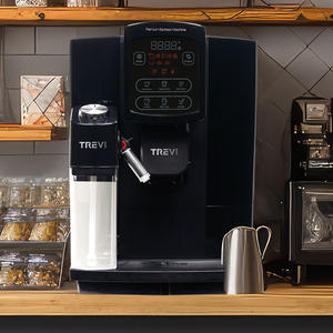 [TREVI] ALC-M14620 Cafetera Espresso de Estilo Coreano Totalmente Automática para Uso Doméstico y en Hoteles, Control de Temperatura, Autolimpieza - Product Image 1
