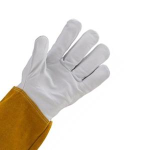Otros por productos Guantes de seguridad para control de animales Protección Manejo Guante Par Guante de cuero de vaca Soldadura Trabajo OEM - Product Image 6