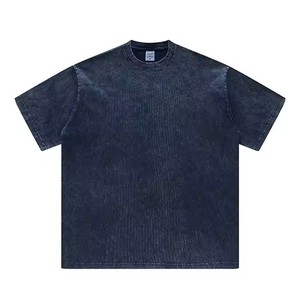 Chemise surdimensionnée délavée vintage à épaules tombantes, t-shirts pour hommes fabriqués au Pakistan, conception personnalisée, vêtements de fête uniques, quantité minimale de commande basses à manches courtes - Product Image 5