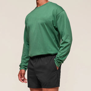 2026 hommes couleurs personnalisées polaire Spandex/coton sweats respirant hiver chaud automne nouvelle mode couleur unie brodé - Product Image 1