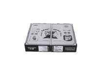 Boîte cadeau en papier rigide avec fermeture magnétique semi-ouverte personnalisée pour rasoir ou kit de toilettage