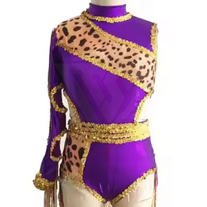 Ropa de rendimiento personalizada más vendida, último diseño, ropa de práctica de uniforme Majorette a la venta - Product Image 4