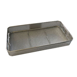 Top meilleures ventes en gros en acier inoxydable hôpital médical maille plateau chirurgical Instrument médical stockage de l'équipement - Product Image 4