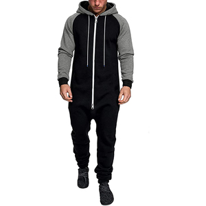 Combinaisons pour hommes à capuche, streetwear tendance 2025, respirantes, séchage rapide, 100% coton, taille personnalisée, adultes - Product Image 6