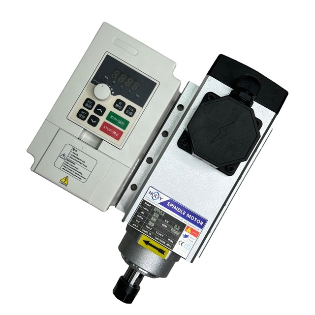 Holry High Performance High Speed 18000/24000rpm 2.2KW 220/380V Air-cooled Spindle Motor
