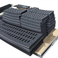 Bande d'étanchéité en mousse EPDM noire CPSR, auto-adhésive, haute densité, pour raccords à ventouse sous vide, certifiée, service de taille personnalisée 3