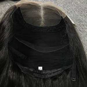 Top Venta al por mayor Peluca natural Cabello humano virgen Cierre de encaje Sin procesar Un donante - Product Image 4