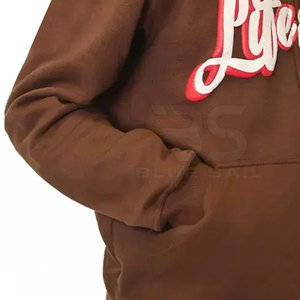 Sweats à capuche imprimés de qualité supérieure les plus vendus Sweats à capuche imprimés de couleur unie Vente en ligne - Product Image 6