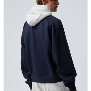 Fabricante de ropa de tendencia superior al por mayor de encargo de alta calidad 430g francés Terry hombres sudaderas con capucha de gran tamaño - Product Image 4