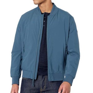 Veste bomber décontractée classique pour homme, prix de gros, design unique, fermeture éclair sur le devant, légère, imperméable, séchage rapide, respirante - Product Image 1