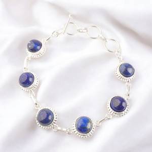 Pulsera de Tenis de Plata de Ley con Circonita, Joyería de Piedras Preciosas Hecha a Mano, Diseño Clásico Simple y Lujoso para Mujer, Regalo de Aniversario - Product Image 3