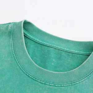 Logo personnalisé Streetwear surdimensionné coton lourd hommes T-Shirts graphique haute qualité impression lourd lavage à l'acide Vintage t-shirt - Product Image 3