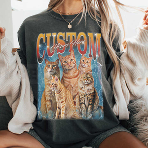 Camiseta de Algodón Grueso de Gran Tamaño para Hombre, Estilo Moderno, con Logotipo Personalizado Serigrafiado, Estilo Vintage Lavado Ácido - Product Image 6