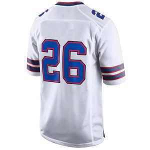 Camisetas de Fútbol Americanas Vintage Personalizadas, Estilo Francés, Tejido de Malla Holgado, Cuello en V, Corte Recto, para Hombre - Product Image 2