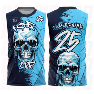 Nouveaux maillots de flag football personnalisés 7v7, sublimation, OEM, noms et numéros d'équipe, évacuation de l'humidité, délai de livraison rapide, maillots de flag football - Product Image 4