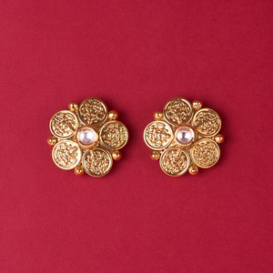 Wholesalers in India Antique Tops With Gold Plating - Product Image 1