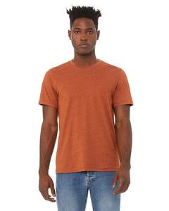 Camisetas unisex Bella Canvas al por menor y al por mayor con cinta en los hombros y ajuste hechas de algodón/fibra de Bambú - Product Image 4