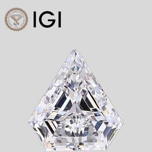 เพชรทรงเหลี่ยมห้าเหลี่ยม 3 กะรัต เกรด F VS2 ได้รับการรับรองจาก IGI แบบเม็ดเดี่ยว - Product Image 1