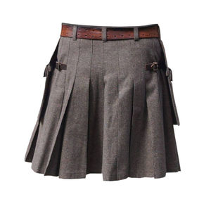 Grand Kilt utilitaire gothique 100% coton Tuba hybride écossais avec logo personnalisé Kilt hybride écossais pour hommes. - Product Image 2