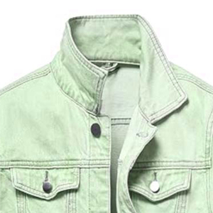 Veste Denim d'Hiver pour Hommes Vente en Gros Coupe-Vent Polaire Épaisse Chaude Mode Décontractée Col Fourrure Patchwork Bouton - Product Image 3