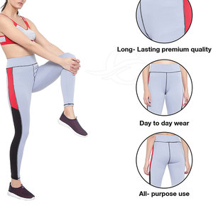 Leggings de sport taille mi-haute pour femme, motif uni, pantalon de yoga sans couture, respirant, personnalisable - Product Image 6