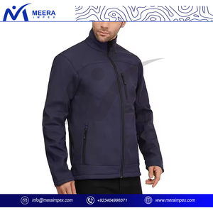 Veste matelassée pour homme printemps-automne-hiver, col montant, style streetwear, doublure polaire, imperméable, vêtements de sport d'extérieur - Product Image 3