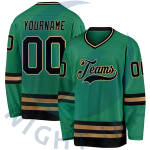 Vente en gros OEM Maillots de hockey sur glace sublimés légers avec impression de logo personnalisé Meilleurs nouveaux vêtements de hockey sur glace - Product Image 1
