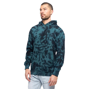 High Quality Cotton Zip-Up Tye Die Hoodie with Acid <b>Wash</b> Effect Custom OEM Service for <b>Men</b> Tie Dye Design for Winter Hoodie - Product Image 3