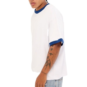 Camiseta Holgada Unisex de Corte Largo, de Secado Rápido, Anti-Pilling, para Verano, de Moda, Superventas, Lisa, Oversize para Hombre - Product Image 5