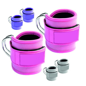 สายรัดข้อเท้านีโอพรีนสำหรับทุกเพศสายรัดรูปตัว D ปรับได้สำหรับออกกำลังกายในยิมอุปกรณ์ป้องกันสำหรับการฝึกทุกฤดูหนาว - Product Image 3