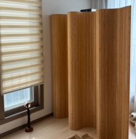 Paravent en bois amovible de conception nouvelle, séparateur de pièce pliable, panneau mural de studio pour salon, 240X180cm