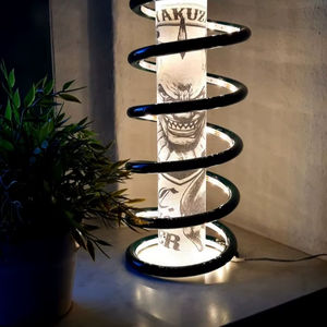 Charming Handmade Animal Style Horn <b>Bedside</b> Tabletop Night <b>Lamp</b> Spring Pattern Frame for Office Home Art Collectible Decoration - Product Image 1