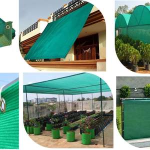 Voile d'ombrage en maille HDPE imperméable anti-UV noir, gris, blanc pour serres agricoles, jardins et parkings - Product Image 4