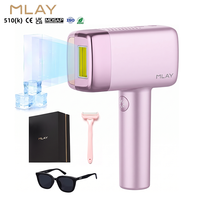 Appareil d'épilation IPL à refroidissement par glace MLAY OEM ODM pour usage domestique, éclairages illimités, épilateur laser permanent pour femmes et hommes
