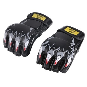 Nouvelle conception de gros de haute qualité Mma Gants Main Gants Formation en cuir personnalisé MMA Gants - Product Image 2